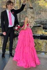 Light Blue Sweetheart Bow Corset Ruffle Dress