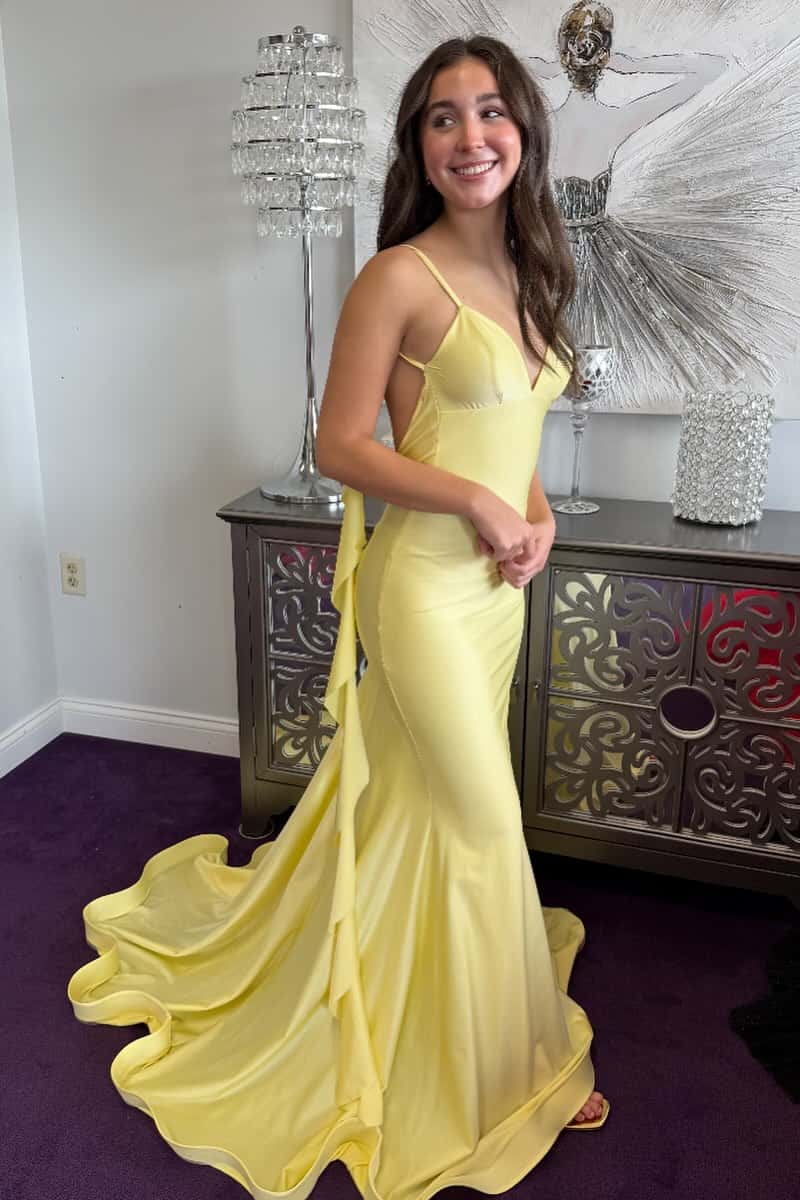 Pink Corset Strapless Bow A-line Prom Dress