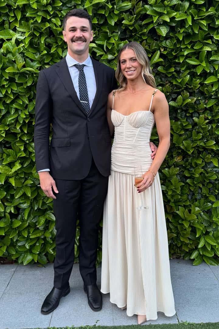 Apricot Pleated Corset A-line Long Formal Dress