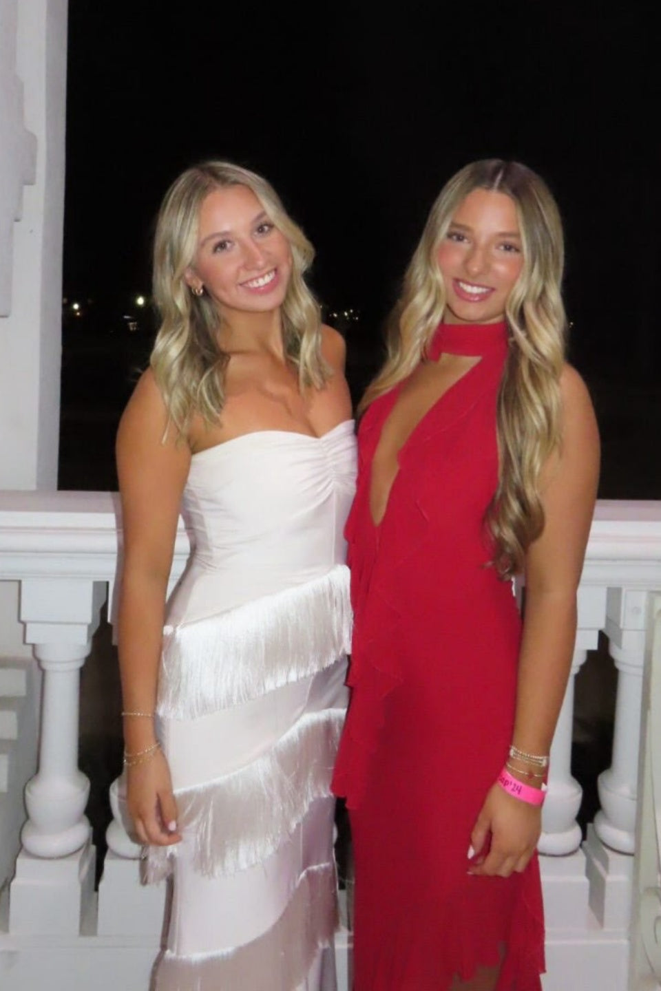Black Tassel Fitted Long Dress