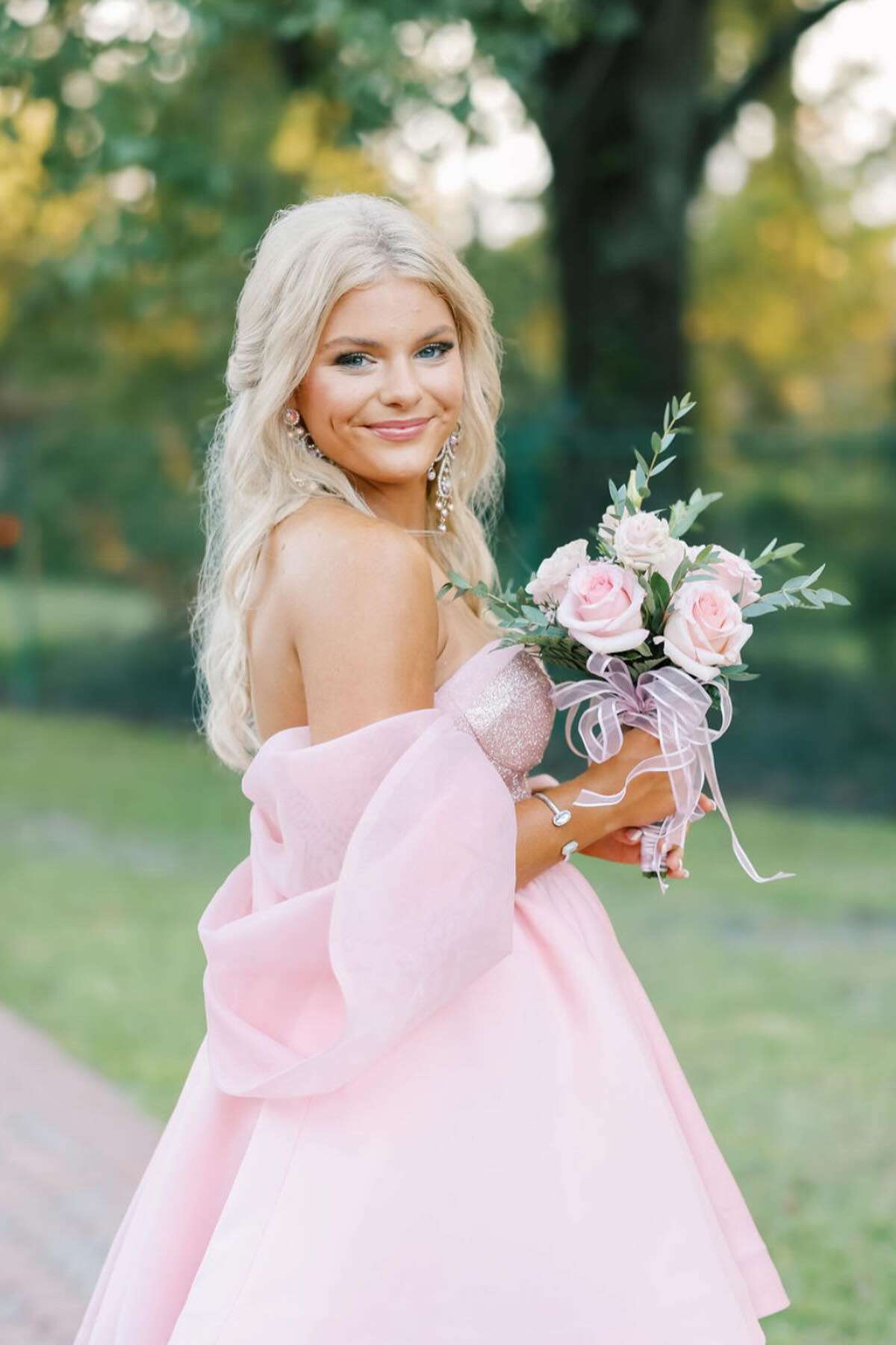 Sweetheart Pink Sequin A-line Short Princess Dress