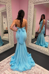 Halter Black Fitted Long Formal Dress